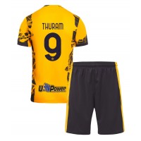 Camiseta Inter Milan Marcus Thuram #9 Tercera Equipación Replica 2024-25 para niños mangas cortas (+ Pantalones cortos)